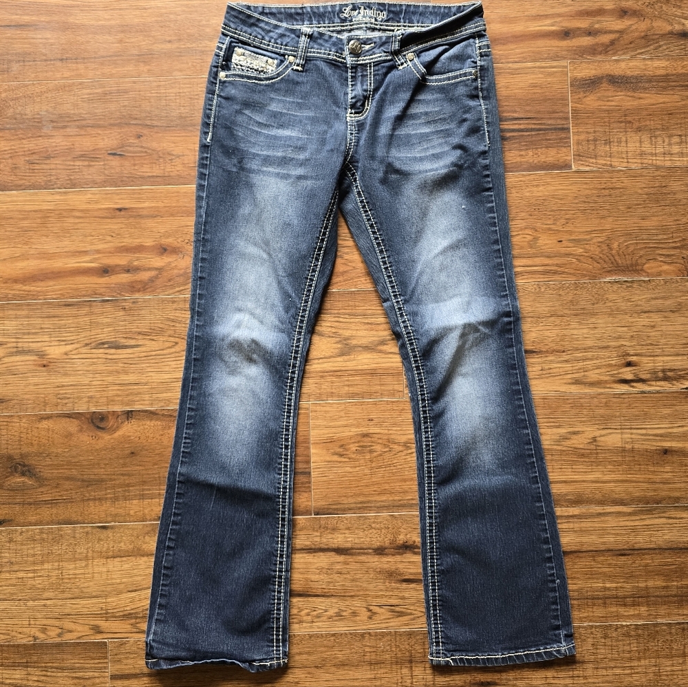 Love Indigo Premium Bootcut Jeans - Picture 3 of 6